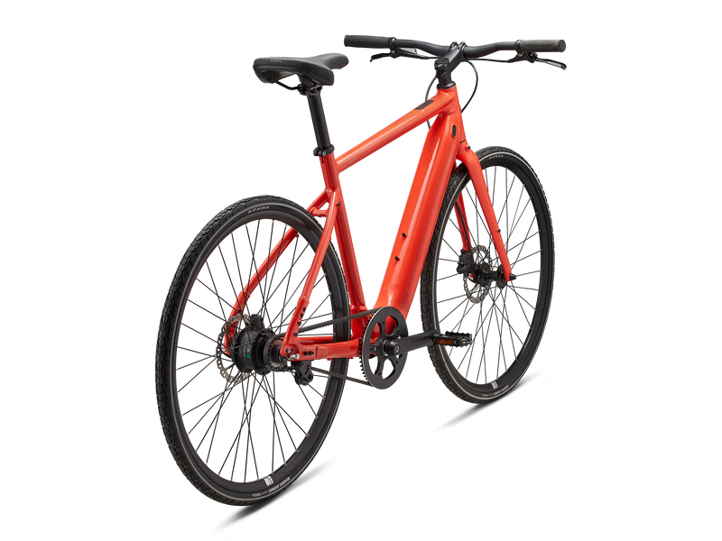 Momentum Voya E+2 Single Speed 2024 Electric Hybrid Bike - Tequila Sunrise-3